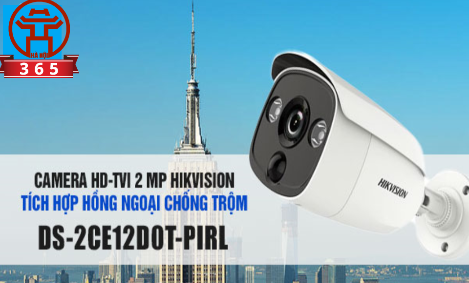 Đại lý phân phối Camera HIKVISION DS-2CE12D0T-PIRL chính hãng
